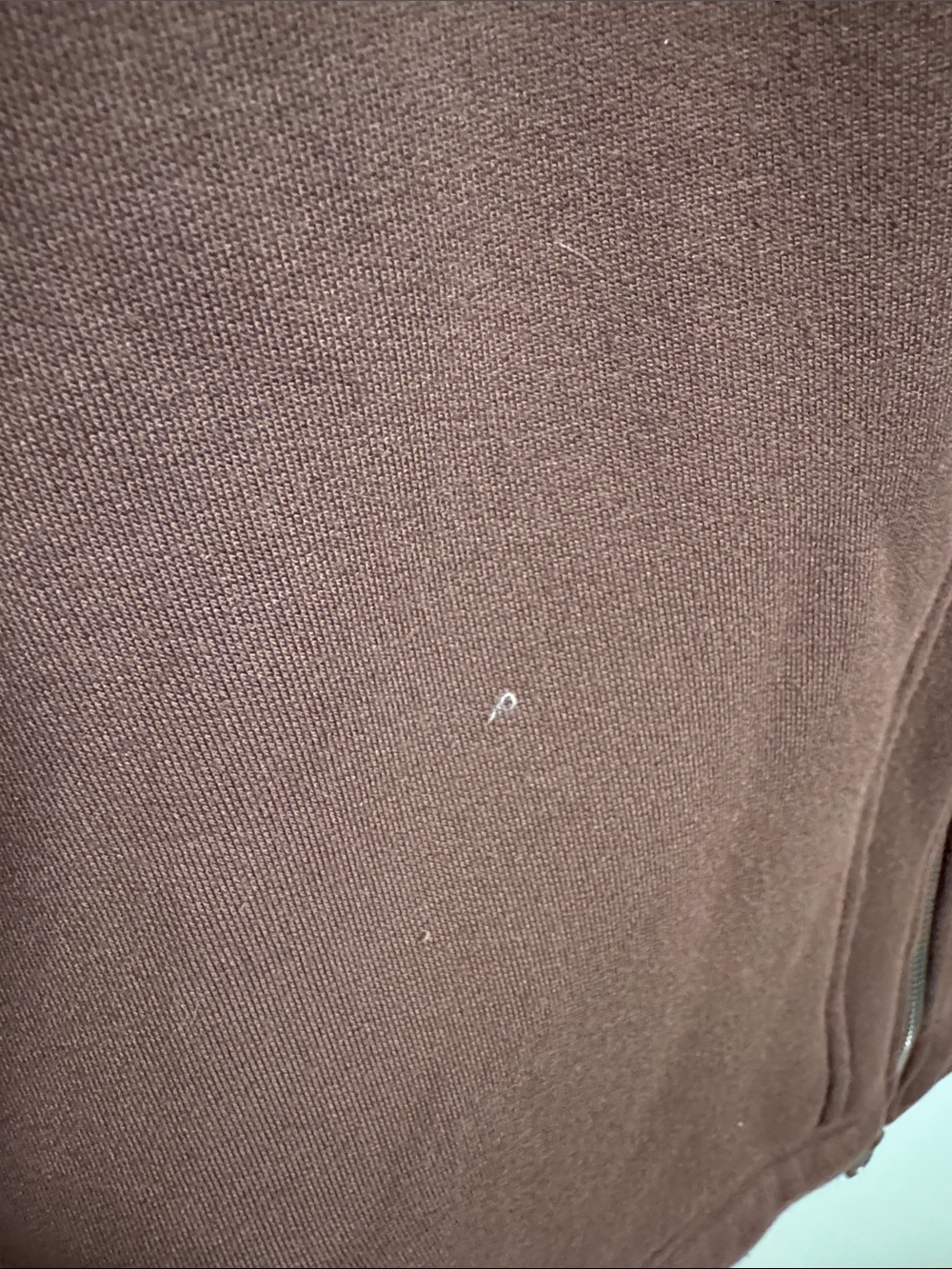 Athleta Chocolate Brown Zip-Up Jacket with Sherpa Collar - Picture 5 of 9